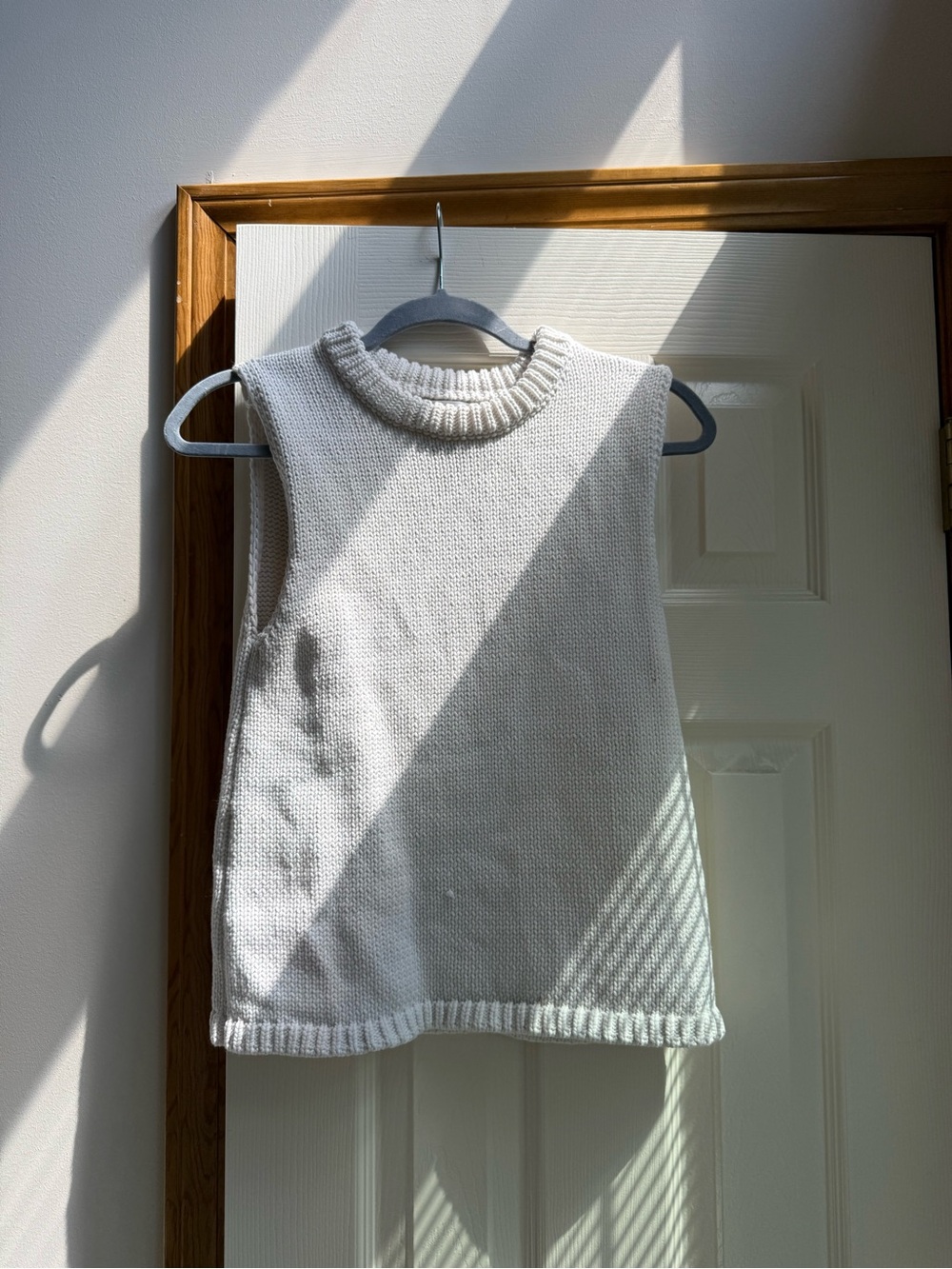 Zara Cream Chunky Knit Sweater